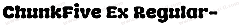 ChunkFive Ex Regular字体转换